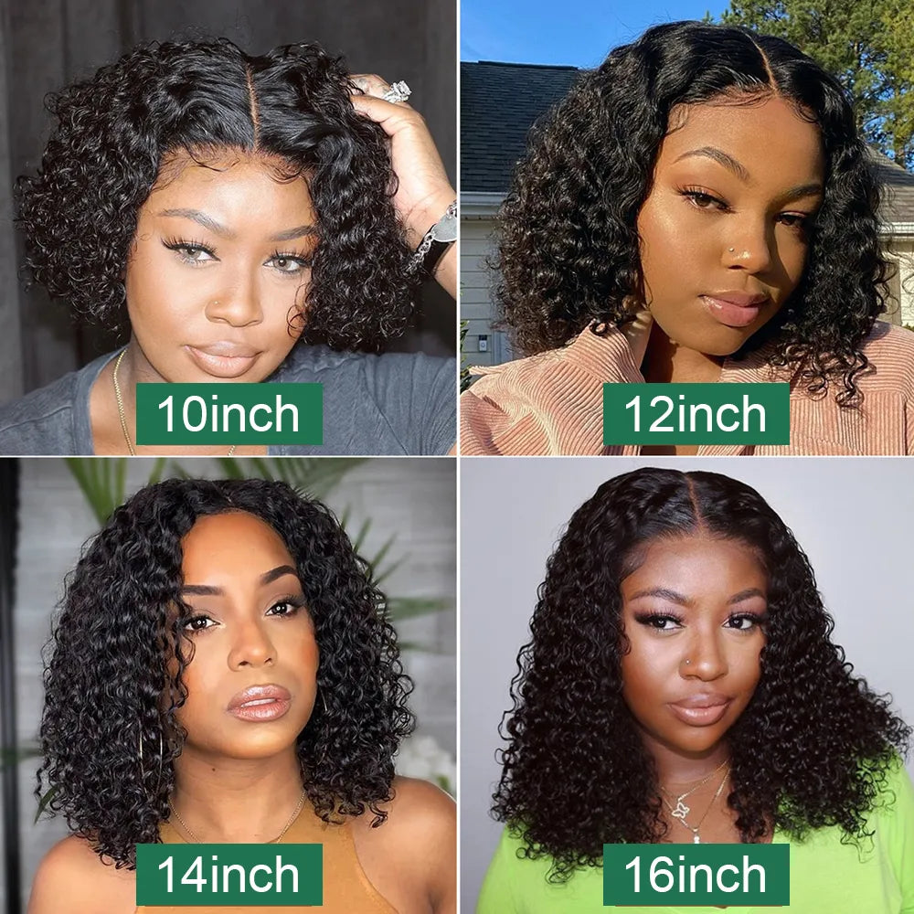 Short Bob Lace Frontal Wig Human Hair