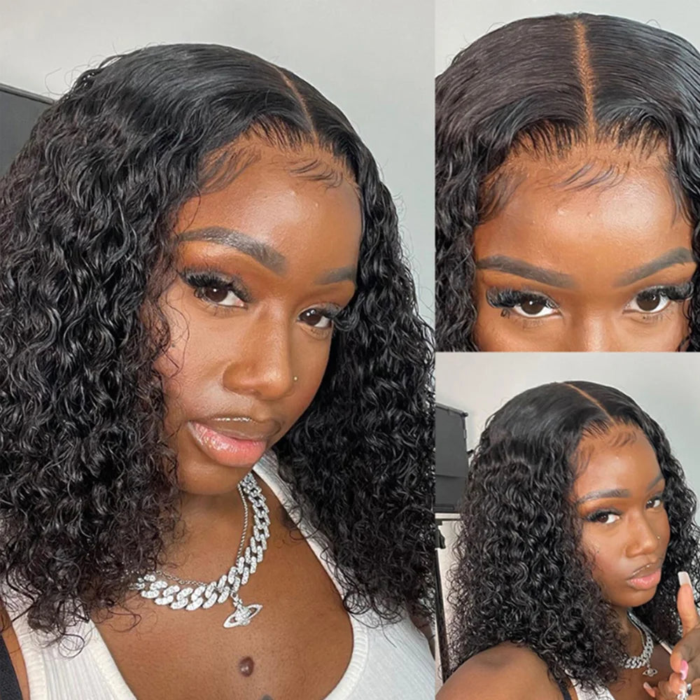 Short Bob Lace Frontal Wig Human Hair